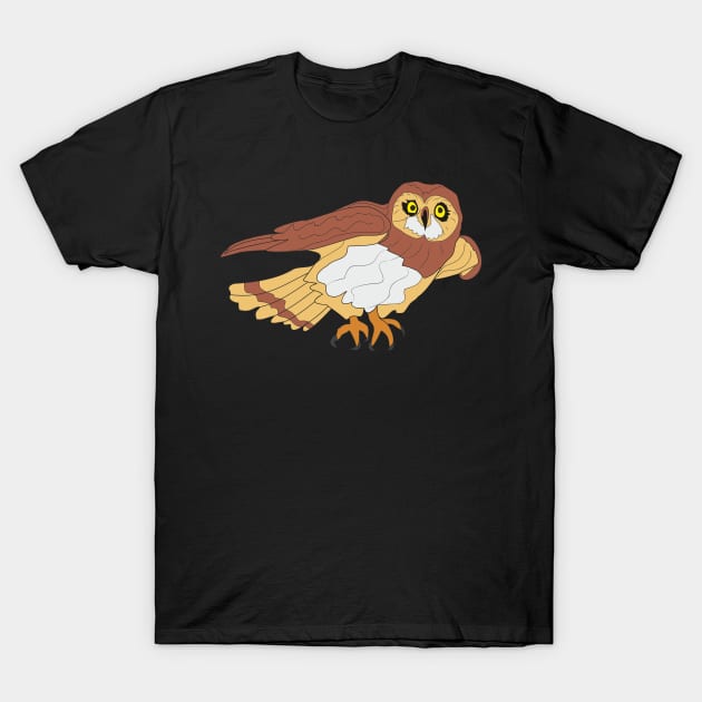 Owl T-Shirt by Alekvik